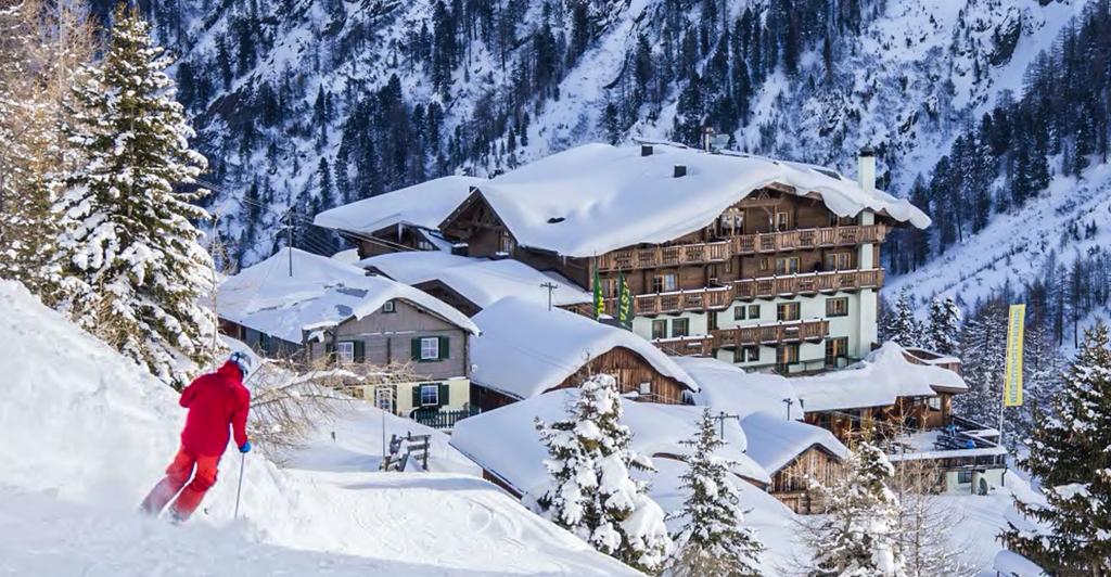 Hotel Silbertal in Sölden – Zimmer, Suiten, Almhütten